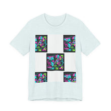 Load image into Gallery viewer, Anti Face Recognition Adversarial Clothing Retro Neon Collage T-Shirt