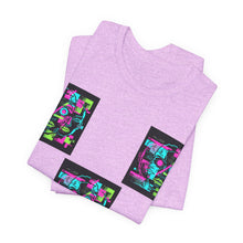 Load image into Gallery viewer, Anti Face Recognition Adversarial Clothing Retro Neon Collage T-Shirt