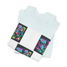Load image into Gallery viewer, Anti Face Recognition Adversarial Clothing Retro Neon Collage T-Shirt