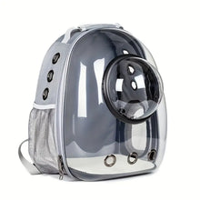 Load image into Gallery viewer, Cat Bag, Portable Cat Bag For Going Out, Space Capsule Cat Carrier, Breathable Cat Backpack, Large Capacity Cat Carrying Transparent Pet Travel Bag