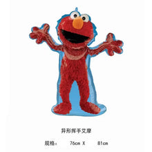 Load image into Gallery viewer, Cartoon Sesames Street Birthday Party Decor Elmo and Friends Theme Tablecloth Plate Balloon Set Cake Decor Baby Shower