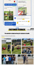 Load image into Gallery viewer, Customized Intelligent Multifunctional Remote Control Crawler LAWN Mower with gps Core Engine Field Lawn Mulcher for Orchard