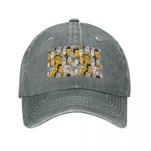 Load image into Gallery viewer, WearablePrivacy Modified anti-surveillance disable facial recognition pattern Baseball Cap Anime Hats For Women Men's