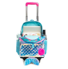 Load image into Gallery viewer, School Wheeled backpack Bag School bag with wheels Trolley Satchel bag Kids School Rolling backpack for girls School Trolley Bag
