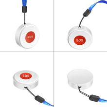 Load image into Gallery viewer, Tuya WiFi SOS Panic Call Button Smart Life APP Rechargeable Battery One Key Alarm For Patient Kids Elderly Man Hanging Rope