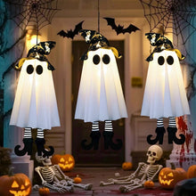 Load image into Gallery viewer, 1/2/3 pcs Halloween LED Light Up Witch Ghost for Halloween Party Home Indoor Outdoor Yard Decoration Scary Hanging Ornaments Gift