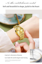 Load image into Gallery viewer, OLEVS 9970 Men Watch Original Brand Waterproof Luminous Quartz Watch Rhombus Mirror Stainless Steel Date-Day-Date Watch With Box