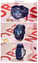 Load image into Gallery viewer, Casio BABY-G Women's Top Luxury Set Waterproof Sports Quartz Double Display Watch LED Light Waterproof Sports BGA250