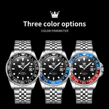 Load image into Gallery viewer, OLEVS 5657 Mens Watch Original Stainless Steel Date Quartz Watch Waterproof Luminous Sports Watches For Man Box Gifts Reloj