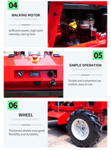 Load image into Gallery viewer, Customized New Design Remote Control Robot Lawn Mower Multi Purpose Lawn Mower for Farmer