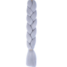 Load image into Gallery viewer, AZQUEEN 24 Inch Jumbo Braids Extensions Synthetic Braiding Hair Afro Ombre Color kanekalon Hair for Children Braid