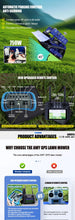 Load image into Gallery viewer, Customized Intelligent Multifunctional Remote Control Crawler LAWN Mower with gps Core Engine Field Lawn Mulcher for Orchard