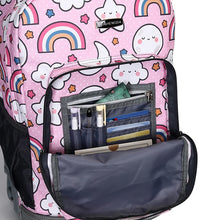 Load image into Gallery viewer, Rolling Backpack for Girls School Backpack with Wheels for Boys Wheeled Bookbags Trolley School Bags for Teens