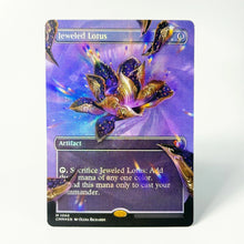 Load image into Gallery viewer, holoFoil The Soul Stone Jeweled Lotus The Ur Dragon Legendary Creature SPM CMM High Quality Proxy Cards Game Deck Trading Cards