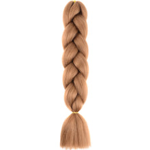 Load image into Gallery viewer, AZQUEEN 24 Inch Jumbo Braids Extensions Synthetic Braiding Hair Afro Ombre Color kanekalon Hair for Children Braid