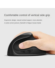 Load image into Gallery viewer, BTS-908 Hot Selling Rechargeable Vertical Mice Ergonomic Wireless Mouse 2.4G USB Receiver 1600 Adjustable DPI 6 Buttons Mouse