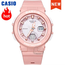 Load image into Gallery viewer, Casio BABY-G Women's Top Luxury Set Waterproof Sports Quartz Double Display Watch LED Light Waterproof Sports BGA250