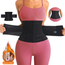 Load image into Gallery viewer, Waist Trainer Body Shaper Tummy Control Slimming Sheath Flat Belly Reductive Shapewear Women Corset Belts