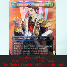 Load image into Gallery viewer, FIN/FIC/FCA Commander Series Set Cloud Y'shtola Sephiroth Traveling Chocobo Ancient Copper Dragon HoloFoil Proxy Cards