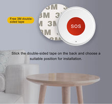 Load image into Gallery viewer, Tuya WiFi SOS Panic Call Button Smart Life APP Rechargeable Battery One Key Alarm For Patient Kids Elderly Man Hanging Rope