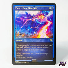Load image into Gallery viewer, Fierce Guardianship Instant Card Hobby Command Masters Rare Deck Collectibles Game Collection Replica Proxy Card holographic