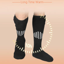 Load image into Gallery viewer, Winter Heated Socks With Battery Box Thermal Socks Women Men Heating Foot Warmer Electric Fever Socks Hiking Ski Warm Outdoor