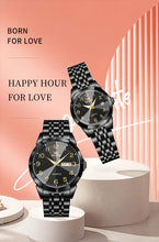 Load image into Gallery viewer, OLEVS 9970 Men Watch Original Brand Waterproof Luminous Quartz Watch Rhombus Mirror Stainless Steel Date-Day-Date Watch With Box