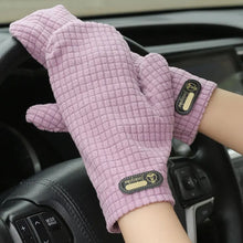 Load image into Gallery viewer, Mittens for Men Spring and Autumn Warm Cycling Driving Bike Windproof Elastic Winter Fleece Couples All-Wrapped Finger Gloves
