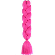 Load image into Gallery viewer, AZQUEEN 24 Inch Jumbo Braids Extensions Synthetic Braiding Hair Afro Ombre Color kanekalon Hair for Children Braid