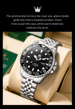 Load image into Gallery viewer, OLEVS 5657 Mens Watch Original Stainless Steel Date Quartz Watch Waterproof Luminous Sports Watches For Man Box Gifts Reloj