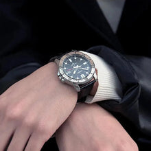 Load image into Gallery viewer, CASIO Quartz Watch for Men, Leather Band, Stainless Steel Case, 50M Waterproof, Date Calendar, Sporty Casual Daily Tim