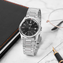 Load image into Gallery viewer, Casio MTP-1183A-1A/7A Men's Business Quartz Wristwatch Minimalist Style Stainless Steel Band Date Display Waterproof Watch