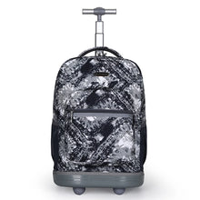 Load image into Gallery viewer, Rolling Backpack for Girls School Backpack with Wheels for Boys Wheeled Bookbags Trolley School Bags for Teens
