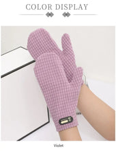 Load image into Gallery viewer, Mittens for Men Spring and Autumn Warm Cycling Driving Bike Windproof Elastic Winter Fleece Couples All-Wrapped Finger Gloves