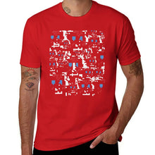 Load image into Gallery viewer, Modified anti-surveillance disable facial recognition pattern T-Shirt rapper graphic tees mens t shirts casual stylish anti face recognition