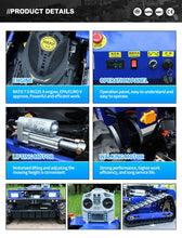 Load image into Gallery viewer, Customized Remote Control Lawn Mower Remote Control Robot Crawler Lawn Mower Controlled From Distance