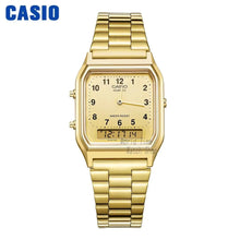 Load image into Gallery viewer, Casio wear watch gold watch men top brand luxury Dual display Waterproof Quartz men watch Sport military WristWatch relog masculino