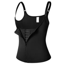 Load image into Gallery viewer, Women Waist Trainer Vest Corset Sauna Sweat Suit Compression Shirt Slimming Body Shaper Workout Tank Tops Weight Loss Shapewear