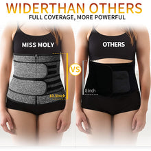 Load image into Gallery viewer, Faja Shapewear Waist Trainer Corset Sweat Belt for Women Weight Loss Compression Trimmer Workout Fitness Body Shaper