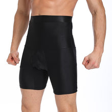 Load image into Gallery viewer, Men Slimming Body Shaper Waist Trainer High Waist Shaper Control Panties Compression Underwear Abdomen Belly Shaper Shorts