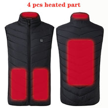 Load image into Gallery viewer, Electric Jacket Vest USB Heated Jacket Vest- Stay Warm-