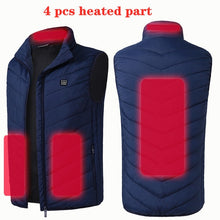 Load image into Gallery viewer, Electric Jacket Vest USB Heated Jacket Vest- Stay Warm-