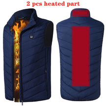 Load image into Gallery viewer, Electric Jacket Vest USB Heated Jacket Vest- Stay Warm-