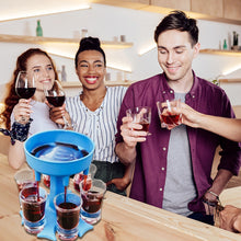 Load image into Gallery viewer, 6 Shot Glass Dispenser and Holder -Dispenser For Filling Liquids, Shots Dispenser Alcohol Dispenser Bottle Shots 114