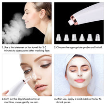 Load image into Gallery viewer, Electric Vacuum Pore Cleaner Deep Cleansing Skin Care Machine