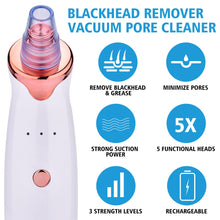 Load image into Gallery viewer, Electric Vacuum Pore Cleaner Deep Cleansing Skin Care Machine