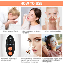 Load image into Gallery viewer, Electric Vacuum Pore Cleaner Deep Cleansing Skin Care Machine