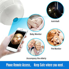 Load image into Gallery viewer, 1080P 360° Panoramic Camera Wifi Smart Light Bulb Security Video Surveillance Wireless