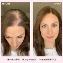 Load image into Gallery viewer, 100% Remy Human Hair Toppers For Women 7x11CM Straight Human Hair Topper With Clips 12 Inch Natural Looking Hairpieces Systems
