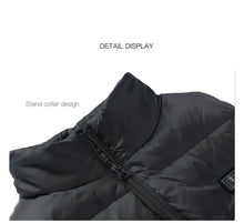 Load image into Gallery viewer, 9 Work Force Heated Vest Zones Electric Heated Jackets Men Women Sportswear Heated Coat Graphene Heat Coat USB Heating Jacket For Camping
